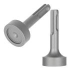 Iedzinējs naglām un zemējuma stieņiem SDS Plus 28/20mm