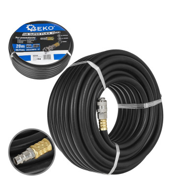 Pneimatiskā gumijas šļūtene GEKO AIR SUPER FLEX 20 m 10x17 mm