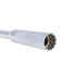 Plānsienu šarnīratslēga aizdedzes svecēm 14 mm 3/8" CrV