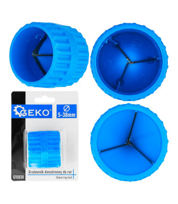 Divpusējs cauruļu atskabargotājs 5–38 mm