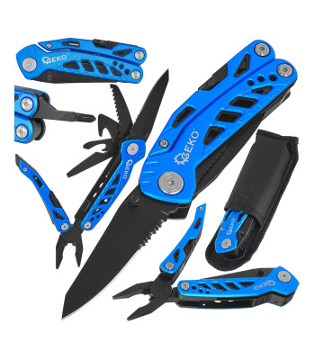 Daudzfunkcionāls multitools GRIP BLACK SURVIVAL SERIES