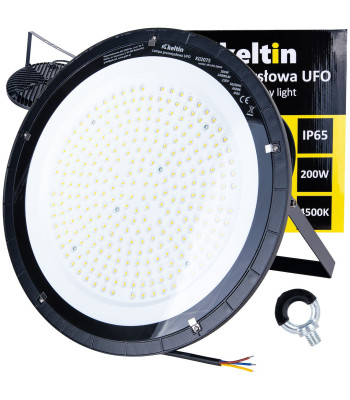 Industriālais LED gaismeklis UFO 200W 24000LM 4500K IP65