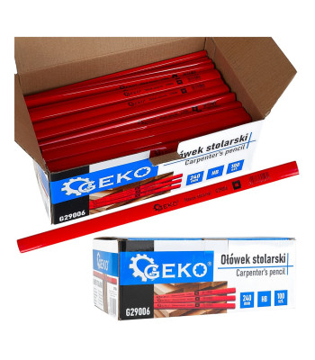 Galdniecības zīmuļi – izstādes kartona iepakojums 240mm HB 100 gab.