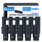 Garo triecienuzgaļu komplekts, 11 gab., CR-MO, 1/2", 10–24mm