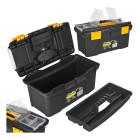 Plastmasas instrumentu kaste ar organizatoriem, 12"