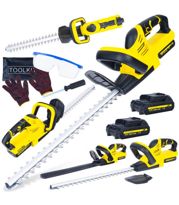 Akumulatora dzīvžoga šķēres 520mm 2x2.0Ah 21V