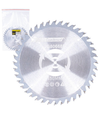 Cietmetāla griešanas disks akumulatora trimmerim G80668, 150 mm x 40T