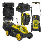 Akumulatora bezsuku zāles pļāvējs CoreX 20V 4.0Ah TPLM32DC 32cm