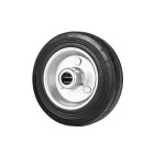 Tērauda un gumijas ritenis 100 mm 60 kg