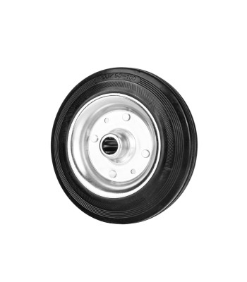Tērauda un gumijas ritenis 200mm 150kg
