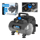 Bez eļļas kompresors – 6 l, 8 bar, 1200 W