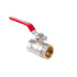 Lodveida noslēgkrāns WW ar blīvslēgu – rokturis, 3/4" DN20