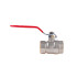 Lodveida noslēgkrāns WW ar blīvslēgu – rokturis, 3/4" DN20