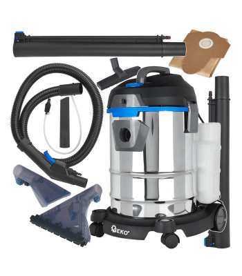 Mazgājošais putekļsūcējs INOX 1400W 20L