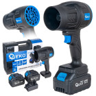 Akumulatora pūtējs GEKO PORTABLE 2x4.0Ah 21V