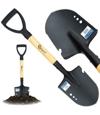 Sapierlāpsta ar koka kātu GEKO 70 cm
