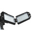 Salokāma LED griestu darbnīcas lampa E27 90W 8300LM 6500K