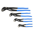 Regulējamo cauruļu knaibļu komplekts, CRV, 4 gab., 175mm–400mm