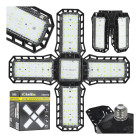 Salokāma griestu LED darbnīcas lampa ar regulējamiem paneļiem E27 43W 3400 lm 6500K