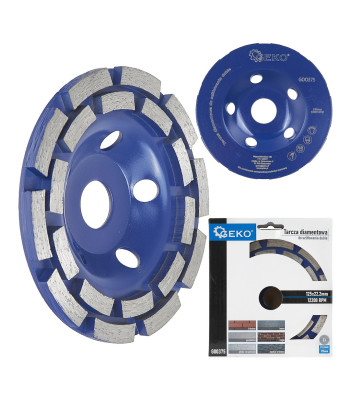 Dimanta slīpēšanas disks Duble GEKO, 125 mm