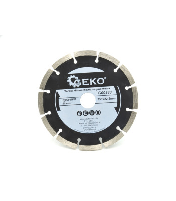 Segmentēts dimanta disks, 150mmx22,2mm