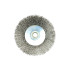 Sānu rotējošā stiepļu birste no gofrētas tērauda stieples 125mm M14