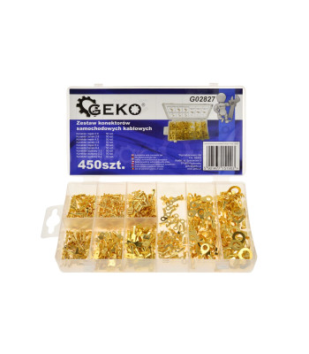 Automobiļu kabeļu konektoru komplekts 450 gab.