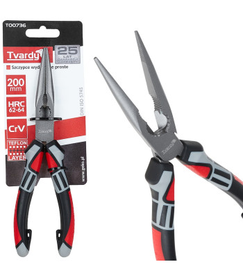 Taisnās garās knaibles CrV 200 mm (6/60)