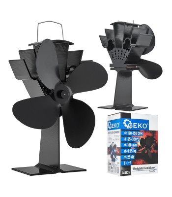 Termoelektriskais kamīna ventilators