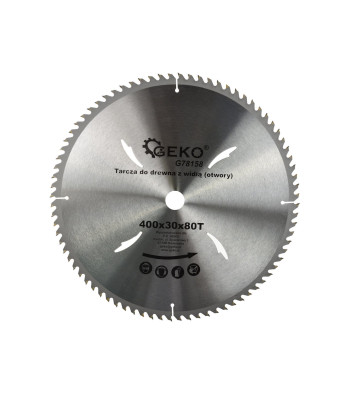 Zāģa disks kokam ar dzesēšanas atverēm 400x30x80T