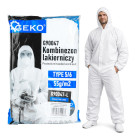 Krāsošanas aizsargkombinezons ar kapuci, 5/6. tips, 55 g/m2, L izmērs
