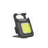 Mini kabatas lukturītis ar magnētu, LED COB, izstādes kartona iepakojums – 6W, 500mAh, 300lm, IPX4 (18/216)