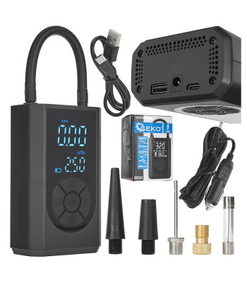 Mini kompresors velosipēdam un automašīnai, 4000mAh, 84W