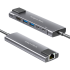 USB Type-C adapteris ar HDMI, 2x USB 3.0, 2x USB Type-C un RJ-45, KM0391.2