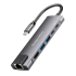 USB Type-C adapteris ar HDMI, 2x USB 3.0, 2x USB Type-C un RJ-45, KM0391.2