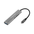 USB Type-C adapteris (HUB) ar HDMI, USB 3.0, SD, microSD un Type-C pieslēgvietām