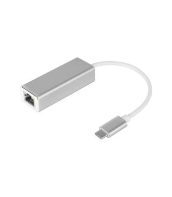 Tīkla adapteris USB-C–RJ45 LAN gigabit Kruger&Matz 10/100/1000 Mb