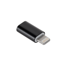 Adapteris Micro USB–Apple Lightning, melns, M-Life