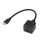 HDMI adapteris, spraudnis–2 ligzdas, 30cm