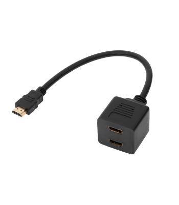 HDMI adapteris, spraudnis–2 ligzdas, 30cm