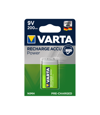 Akumulators Varta 9 V 200 mAh
