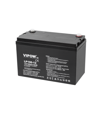 Gēla akumulators Vipow 12V 100Ah
