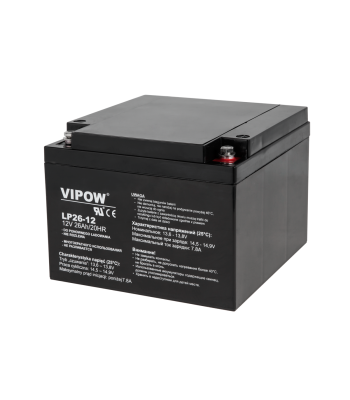 Gēla akumulators Vipow 12 V 26 Ah