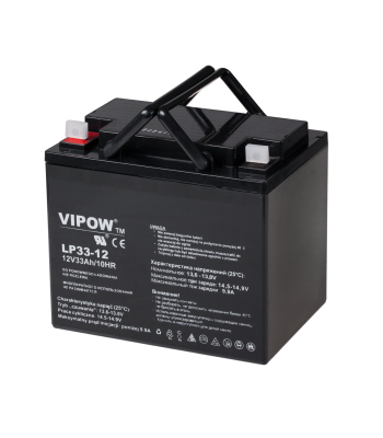 Gēla akumulators Vipow 12 V 33 Ah