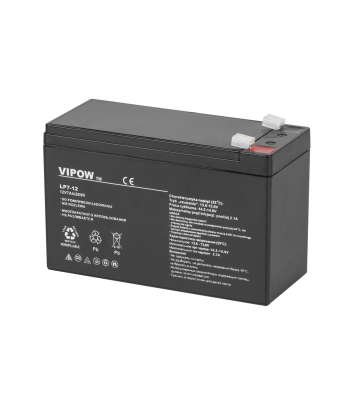 Gēla akumulators Vipow 12 V / 7 Ah