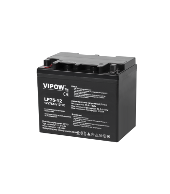 Gēla akumulators Vipow 12 V / 75 Ah