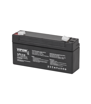 Gēla akumulators VIPOW 6V 3.3Ah