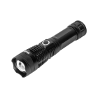 Akumulatora LED lukturītis Rebel ar zoom, alumīnija, 1000 lm, IP65, USB-C, 10 W