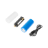 Akumulatora LED lukturītis Rebel ar zoom, alumīnija, 1000 lm, IP65, USB-C, 10 W