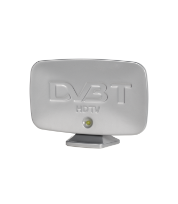 DVB-T platjoslas antena Ryniak, sudraba, 375 x 220 x 80 mm
